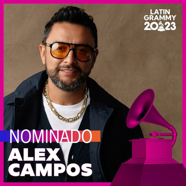 Alex Campos es nominado a los Latin Grammys por octava vez
