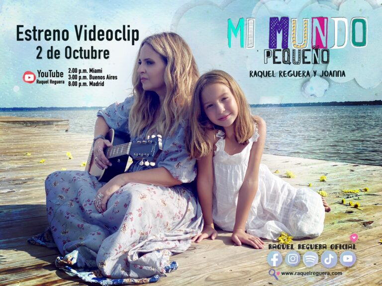 Raquel Reguera anuncia el estreno de su videoclip «Mi mundo pequeño»