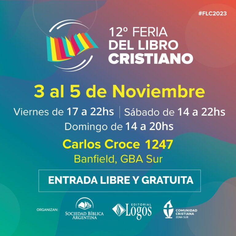 La Feria del Libro Cristiano mudó su sede a la Zona Sur del Gran Buenos Aires