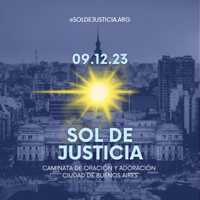 Convocatoria a Caminata de Oración por Argentina