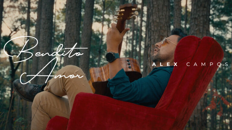 Alex Campos recibe el 2024 con el impactante video de su nuevo sencillo «Bendito Amor»