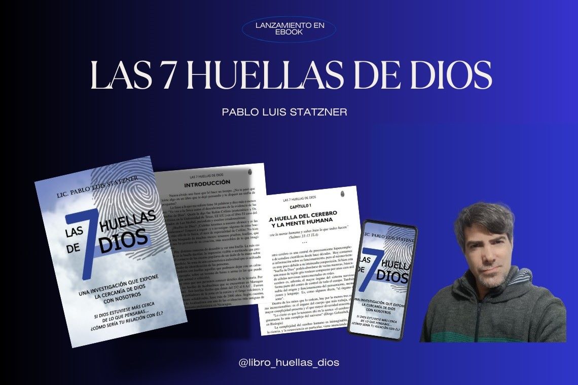 «Las 7 Huellas de Dios», un  libro que nos interpela sobre nuestra cercanía con Dios