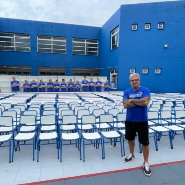 La Fundación de Dante Gebel renovó una escuela secundaria de Mar del Plata