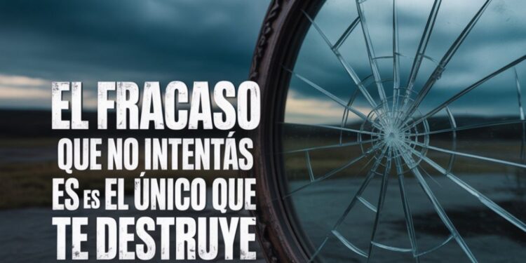 El fracaso que no intentás es el único que te destruye